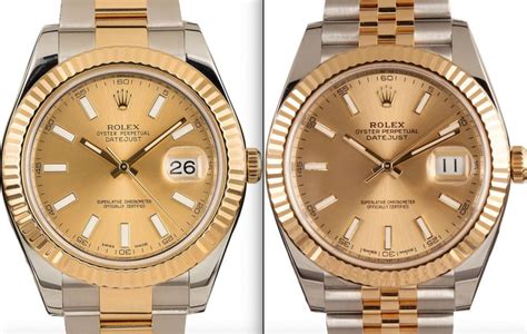 rolex datejust ii e da 41|rolex datejust 41 vs ii.